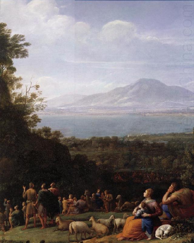 Details of The Sermon on the mount, Claude Lorrain
